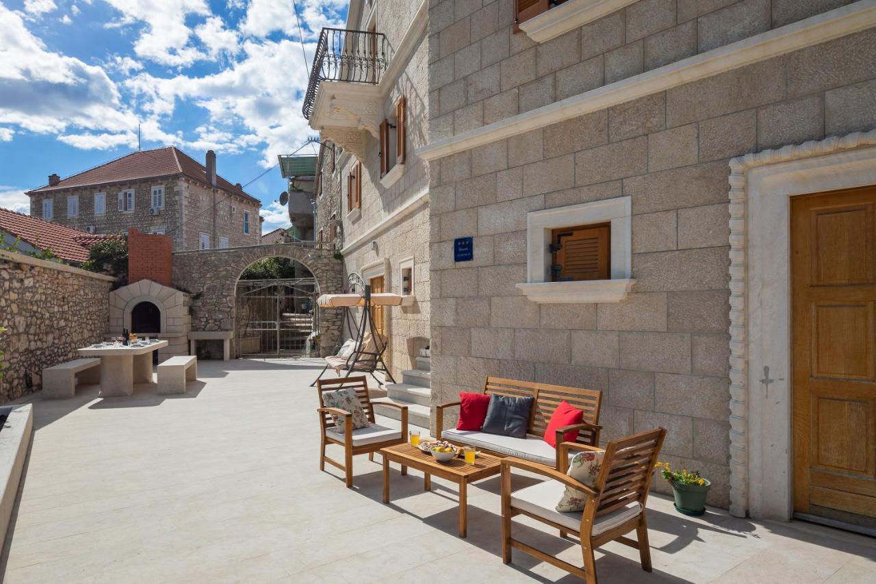 Luxury Stone Villa Nevija 2022 Private Villa Милна Экстерьер фото