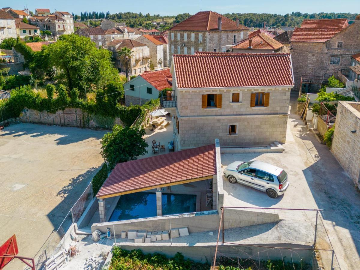 Luxury Stone Villa Nevija 2022 Private Villa Милна Экстерьер фото